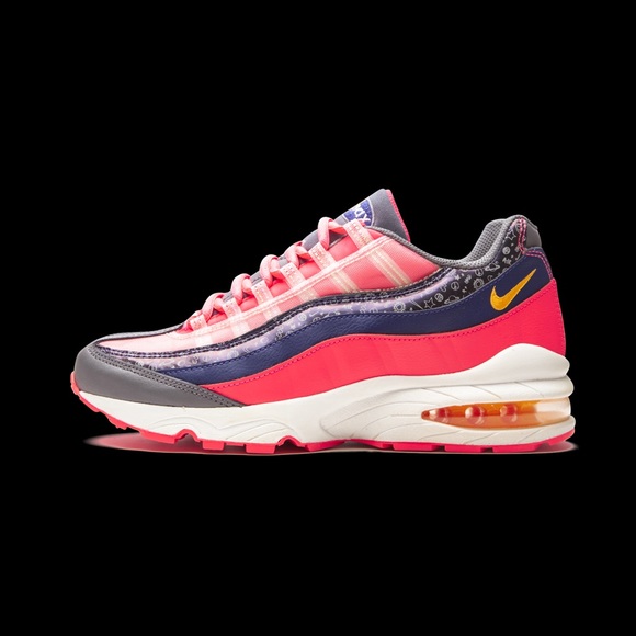 Nike Air Max 95 (GS) Regency Purple/Racer Pink - Picture 7 of 12